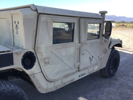 2008 AM General M1165A1 HMMWV 4 Door Hard Top Truck Body